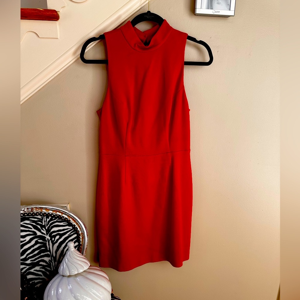 Trina Turk Red dress size 6 with open back